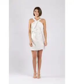 One Fell Swoop Audrey Mini Dress in White Size AU 10