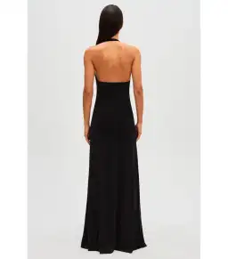 Misha Jennifer Cupro Maxi Dress in Black Size S / AU 8 for rent on The Volte - image 4