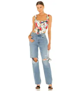 Miaou Campbell Corset in Figaro Size S / AU 8 for rent on The Volte - image 1