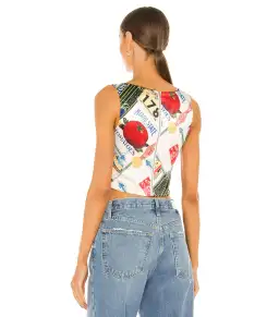 Miaou Campbell Corset in Figaro Size S / AU 8 for rent on The Volte - image 3