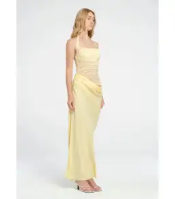Benni Gina Maxi Dress Butter Yellow Size AU 10 for rent on The Volte - image 3