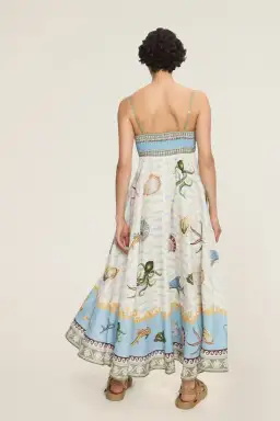 Alemais Bath House Sundress Print Size 16 for rent on The Volte - image 4