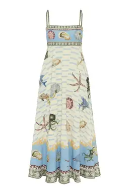 Alemais Bath House Sundress Print Size 16 for rent on The Volte - image 7