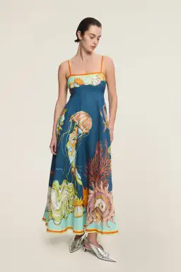 Alemais Dorian Sundress  Multi Size 16  for rent on The Volte - image 2