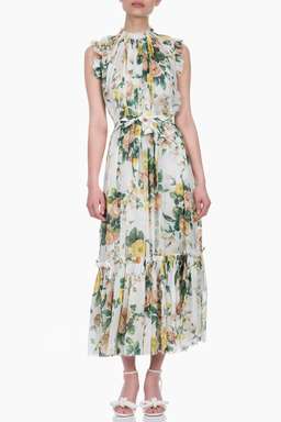 Zimmermann Zippy Frill Dress Size 8 for rent on The Volte - image 1