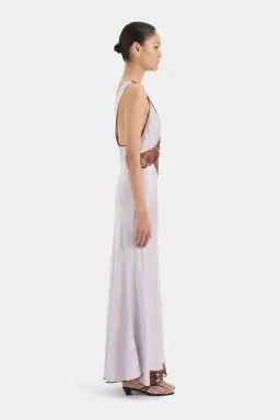 Sir the Label Aries Cut Out Gown Lilac Size 6 for rent on The Volte - image 2