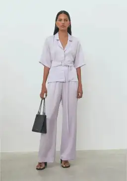 Viktoria and Woods Odyssey Shirt & Pilot Pants Set in Lavender Size 2 (AU 10)