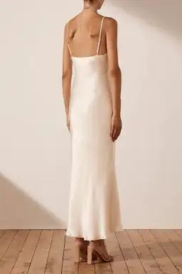 Shona Joy La Lune Bias Slip Dress Cream Size 6 for rent on The Volte - image 3