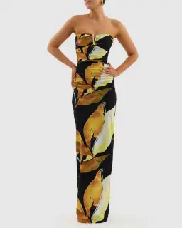 Rebecca Vallance Petals Of Paradise Gown Print Size 10 for rent on The Volte - image 1