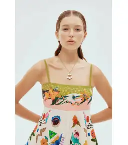 Alemais Evergreen Sundress Multi Size AU 10  for rent on The Volte - image 3