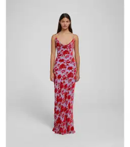 Rat & Boa Athena Maxi Dress Size in Red Small / AU 8 for rent on The Volte - image 2