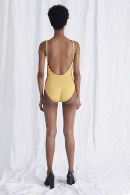 Aje Emma Bodysuit Yellow Size 8