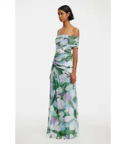 Acler Richdore Maxi Dress in Cornily Meadow Size AU 6  for rent on The Volte - image 2