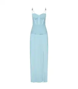 Manning Cartell Double Time Pleat Dress in Aqua Spritz Size AU 10 for rent on The Volte - image 5