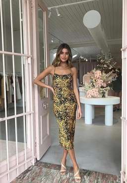 Bec & Bridge Turtle Rock Midi Dress Size 8 for rent on The Volte - image 2