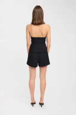 Kookai Ariel Double Belt Top Black Size 34 / Au 6 for rent on The Volte - image 3