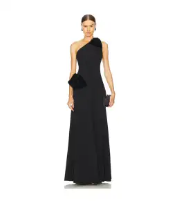 Lovers + Friends Coen Gown Black Size S / AU 8