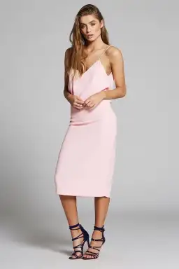 Maurie & Eve Pink Anki Dress Pink Size 8 for rent on The Volte - image 1