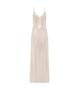 Manning Cartell High Voltage Slip Dress Nude Silver Size AU 8  for rent on The Volte - image 4