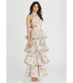 Aqua Blu Jardine Heather Dress in Jardine Print Size AU 10 for rent on The Volte - image 2