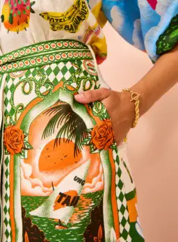 Alemias Paradiso Mini Dress in Multi Size AU 12  for rent on The Volte - image 3