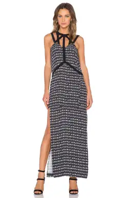 Sass & Bide Rains Rumour Dress Print Size 8 for rent on The Volte - image 0