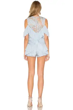 Alice McCall You're Young So Have Fun Girl Playsuit Blue Size 10 for rent on The Volte - image 3