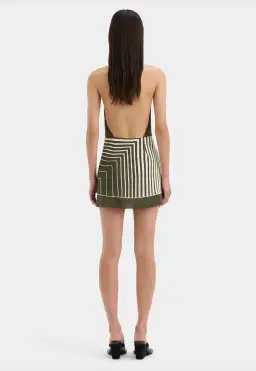 Sir the label Leilana Mini Dress in Garden Stripe Size 8  for rent on The Volte - image 11