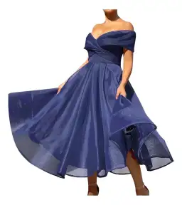 JADORE Gabriela Midi Dress Navy Size 16