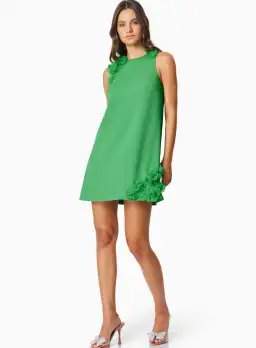 Elliatt Valeria Day Mini Dress In Green Size S / AU 8 for rent on The Volte - image 6