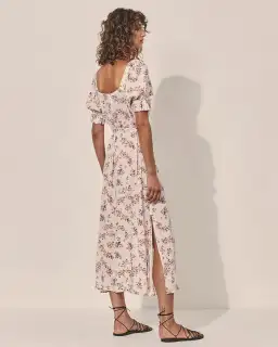 Kivari Edie Button Through Midi Dress Floral Size 16 for rent on The Volte - image 3