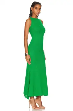 Sau Lee Angela Knit Dress Green Size 8 for rent on The Volte - image 2