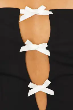 More To Come Kariana Strapless Gown Black Size XS / AU 6 for rent on The Volte - image 4