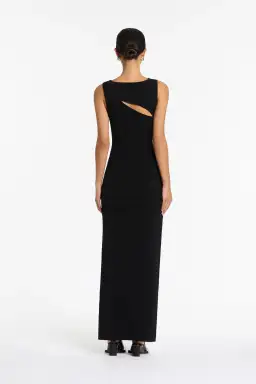 Sir The Label Nadja Cut Out Maxi Dress Black Size 0P / 6 Petite  for rent on The Volte - image 3