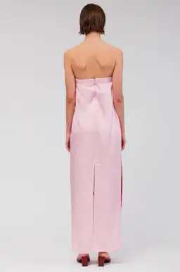 Suboo Emilia Bustier Maxi Dress Pink Floral Size S / AU 8 for rent on The Volte - image 3