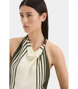 Sir the Label Leilana Mini Dress Garden Stripe Size 3 / AU 12 for rent on The Volte - image 3