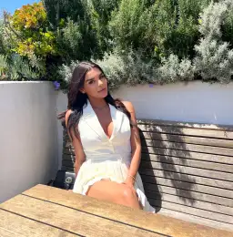 Meshki Mura Suiting Vest Size M/AU 10 and Pleated Mini Skirt Size S/AU 8 Set Ivory for rent on The Volte - image 3