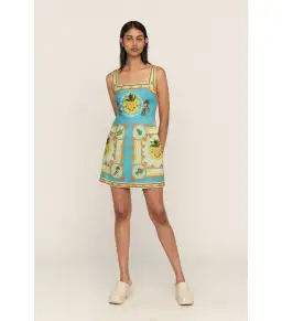 Alémais la Musica Mini Dress Print Size AU 6