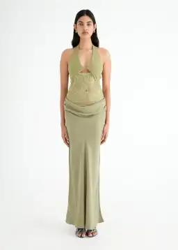 Benni Miko Maxi Dress Pear Size 8 for rent on The Volte - image 1