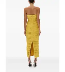 Rachel Gilbert Jensen Dress Yellow Size 2/Au 10  for rent on The Volte - image 4
