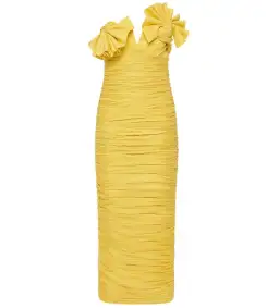 Rachel Gilbert Jensen Dress Yellow Size 2/Au 10  for rent on The Volte - image 5