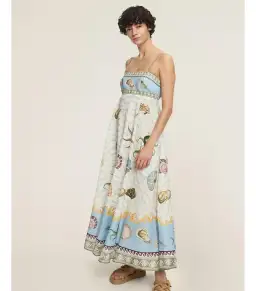 Alemais Bath House Sundress Print Size AU 12 for rent on The Volte - image 2