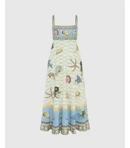 Alemais Bath House Sundress Print Size AU 12 for rent on The Volte - image 5