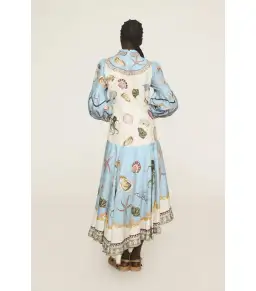 Alemais Bath House Shirtdress Multi Size AU 10 for rent on The Volte - image 3