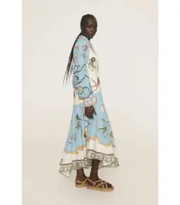 Alemais Bath House Shirtdress Multi Size AU 10 for rent on The Volte - image 4