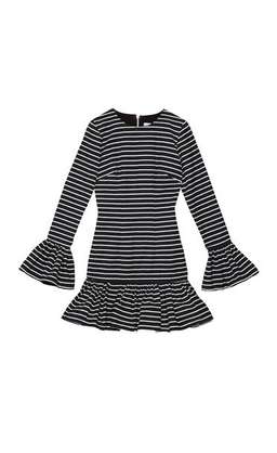 By Johnny Ebony Stripe Rara Dress for rent on The Volte - image 2