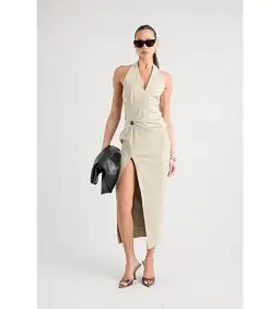 Pfeiffer The Rio Terra Midi Dress Sand Size 8 for rent on The Volte - image 1