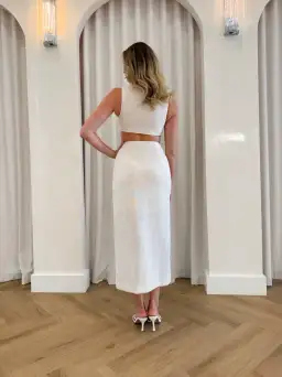 Alice McCall Queenie Set Neutrals Size S / AU 8  for rent on The Volte - image 2