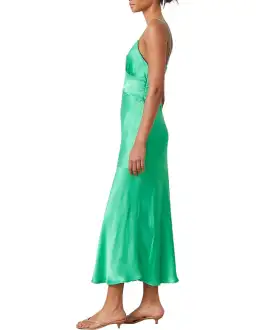 Bec & Bridge Loren Midi Dress Emerald Green Size AU 6 for rent on The Volte - image 3