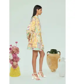 Alemais Holiday Go-to Mini Dress Multi Size AU 10  for rent on The Volte - image 3